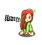 Girl Zaa（個別スタンプ：22）