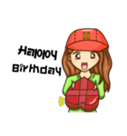 Girl Zaa（個別スタンプ：24）