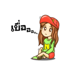 Girl Zaa（個別スタンプ：37）