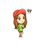 Girl Zaa（個別スタンプ：38）