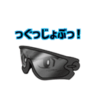 眼鏡と目は口ほどに物を言う（個別スタンプ：40）