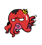 angry octopus（個別スタンプ：4）