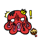 angry octopus（個別スタンプ：6）