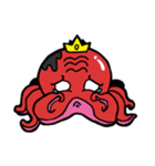 angry octopus（個別スタンプ：7）