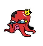 angry octopus（個別スタンプ：11）