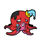 angry octopus（個別スタンプ：21）