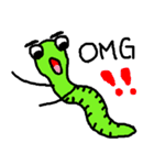 Students in university just like bugs（個別スタンプ：13）