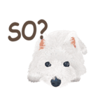 westie QQ-White Terrier part 1（個別スタンプ：4）