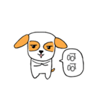 A chubby dog（個別スタンプ：3）