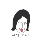 Men of long hair 2（個別スタンプ：21）