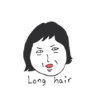 Men of long hair 2（個別スタンプ：25）