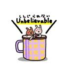 Tea cup rabbit（個別スタンプ：23）