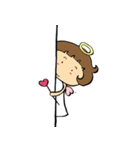 ハッピー天使（個別スタンプ：2）
