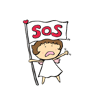 ハッピー天使（個別スタンプ：9）