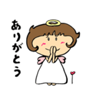 ハッピー天使（個別スタンプ：34）
