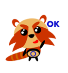 Classic Adorable, Lesser Panda KAKA（個別スタンプ：7）