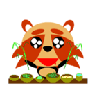 Classic Adorable, Lesser Panda KAKA（個別スタンプ：15）