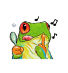 アカメ蛙（個別スタンプ：2）