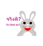 Rabbit Bigeye Animation（個別スタンプ：3）