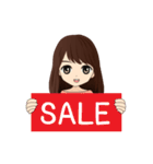 Girls Sale（個別スタンプ：6）