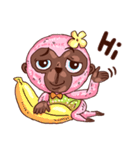 PINK GIBBON！（個別スタンプ：1）