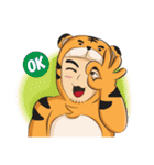 Wooddi Little Tiger（個別スタンプ：13）