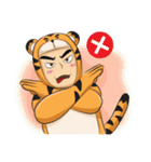 Wooddi Little Tiger（個別スタンプ：14）