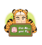 Wooddi Little Tiger（個別スタンプ：35）