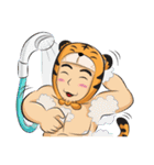 Wooddi Little Tiger（個別スタンプ：38）