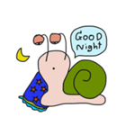 Mr.Snail(Eng)（個別スタンプ：8）