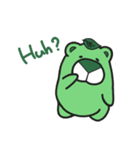 Tea Bears - GreenTea Bear（個別スタンプ：12）