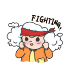 I am a cloudy, my name is Cloud！（個別スタンプ：13）