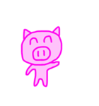 PINK PIG！（個別スタンプ：2）