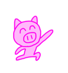 PINK PIG！（個別スタンプ：5）