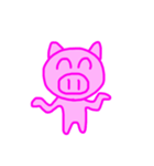 PINK PIG！（個別スタンプ：17）