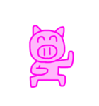 PINK PIG！（個別スタンプ：18）