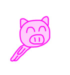 PINK PIG！（個別スタンプ：20）