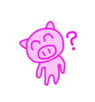 PINK PIG！（個別スタンプ：26）