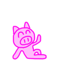 PINK PIG！（個別スタンプ：29）