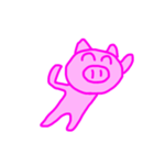 PINK PIG！（個別スタンプ：34）