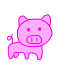 PINK PIG！（個別スタンプ：37）