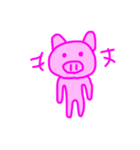 PINK PIG！（個別スタンプ：38）