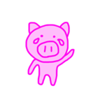 PINK PIG！（個別スタンプ：40）