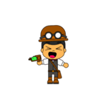 Steampunk Junkies Sticker Pac（個別スタンプ：8）