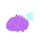 Purple cotton candy（個別スタンプ：3）