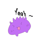 Purple cotton candy（個別スタンプ：6）