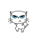 The pure white cat（個別スタンプ：23）