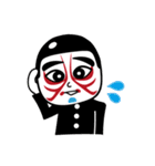 剣戟はる駒座人気キャラ 天才カブキ君（個別スタンプ：9）