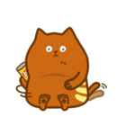 Fat cat's daily life（個別スタンプ：10）