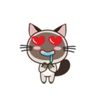 Chokdee Cute Cat DukDik1（個別スタンプ：6）
